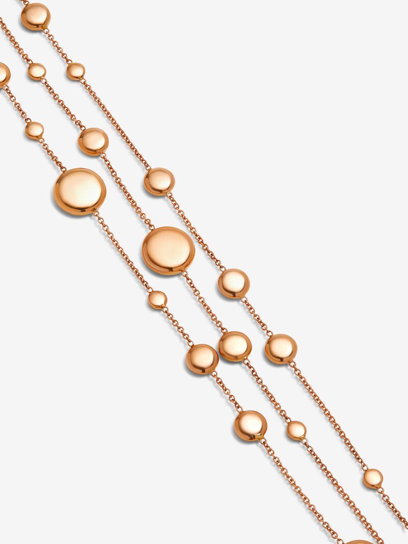 18K rose golden collar image number 2