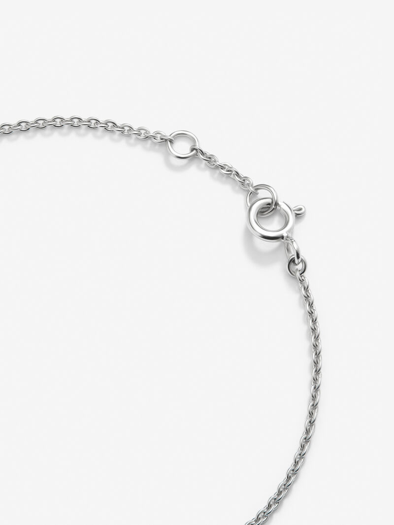 18K White Gold Orla Bracelet with Rubi and Diamond image number 4