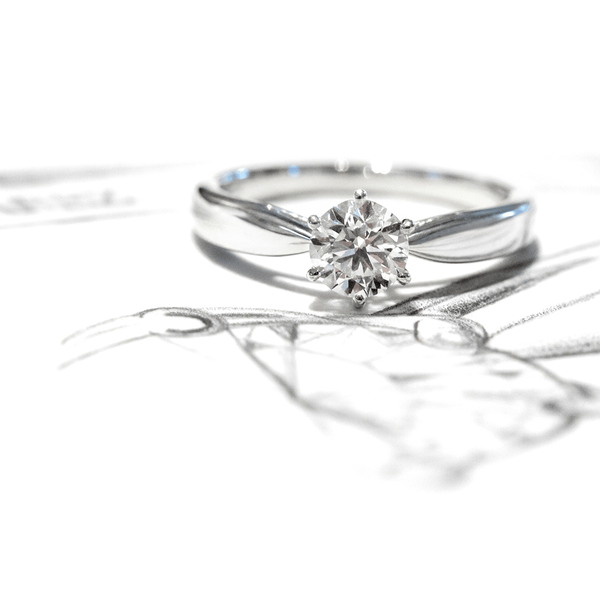 Engagement ring, SL3006-IGD020/GVVS2