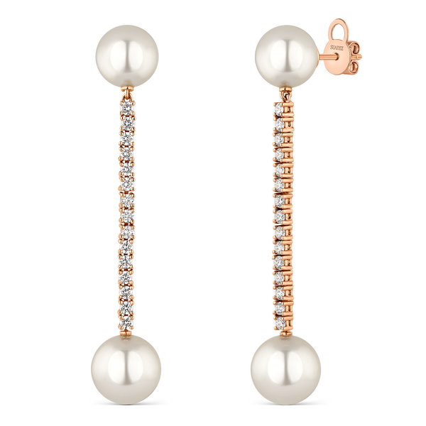 Tacones Lejanos earrings 0,59 carats, PE21063-ORDPRL_V