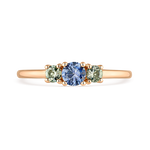 Frida ring 0,55 carats multicolor sapphires, SO21105-ORZVZ_V