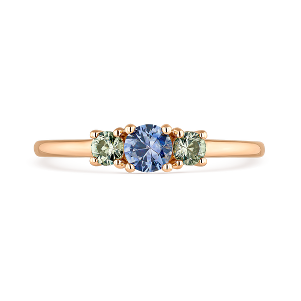 Frida ring 0,55 carats multicolor sapphires, SO21105-ORZVZ_V