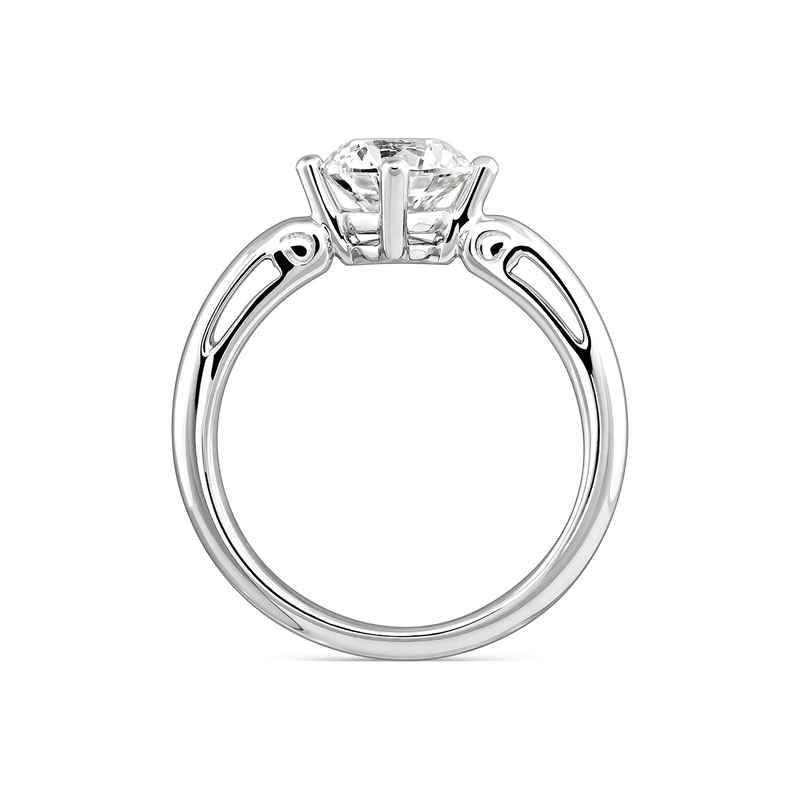 White gold ring, SO19032-OBD/001_V