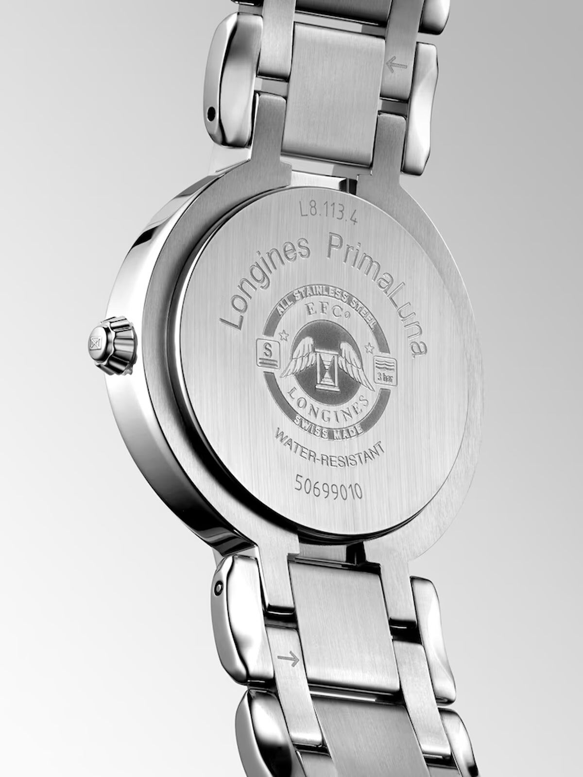 Longines sapphire swiss made discount