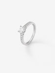 Engagement ring, SL14001-IGD025/HVS1_V