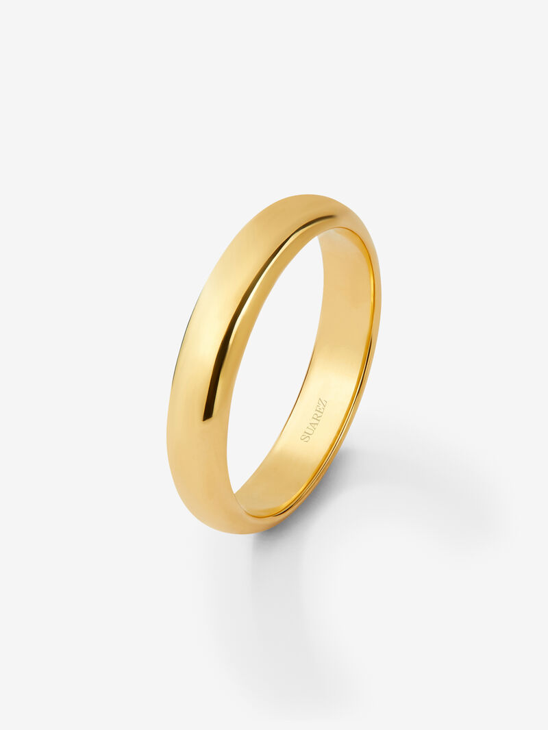 18kt yellow gold wedding alliance image number 0
