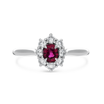 Big Three ring 0,74 carats red ruby, SO15029-OBDRU6X5_V