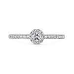 Anillo Grace Oro Blanco diamante 0,10 quilates, SO16100-OBD010_V