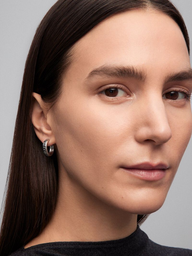925 silver hoop earrings image number 1