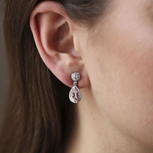 Gerais earrings, PE16037-OBMRGD