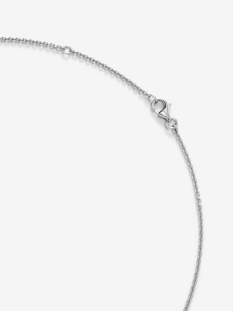 18k white gold necklace with 1.93cts diamonds image number 2