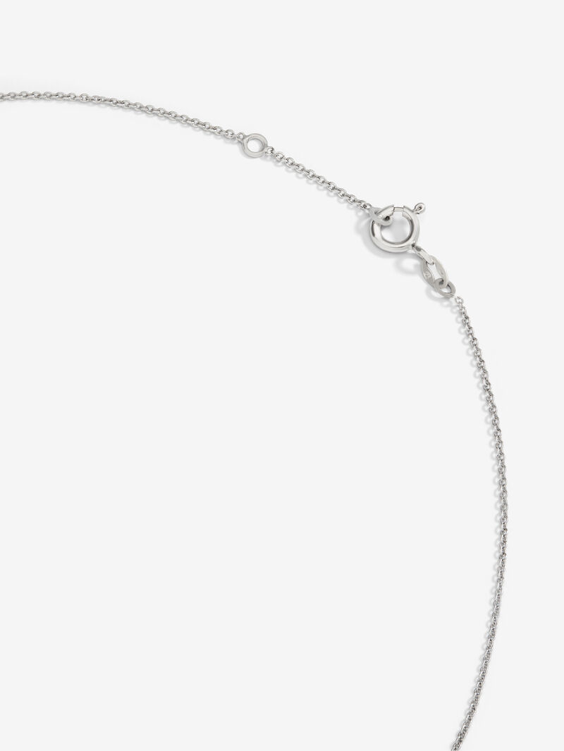 18kt white and yellow gold pendant with diamonds image number 4