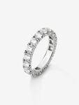 Anillo de Compromiso de Oro blanco con diamante, AL18003E-OBD015