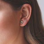Rose gold earrings, PE13001-ORDAMV_V