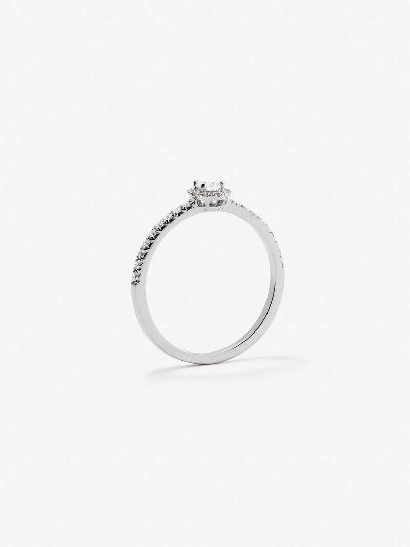 18K White Gold Commitment Ring with Orla de Diamonds image number 4