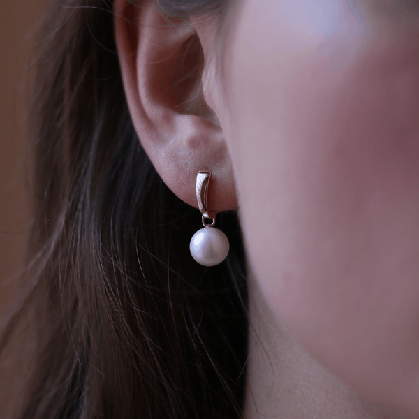 Pearls earrings, PE17004-ORPA_V