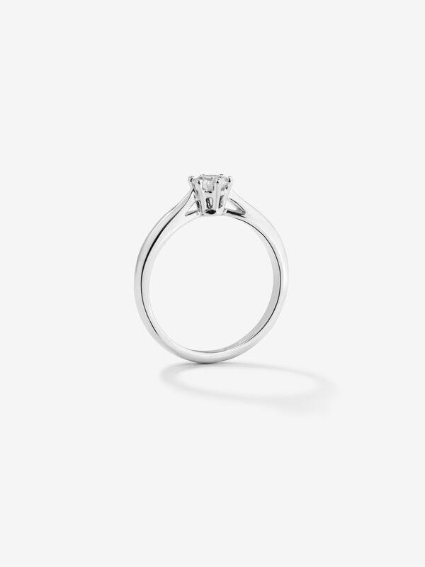 Anillo de Compromiso de Oro blanco con diamante, SL3006-00D030/GVVS2_V