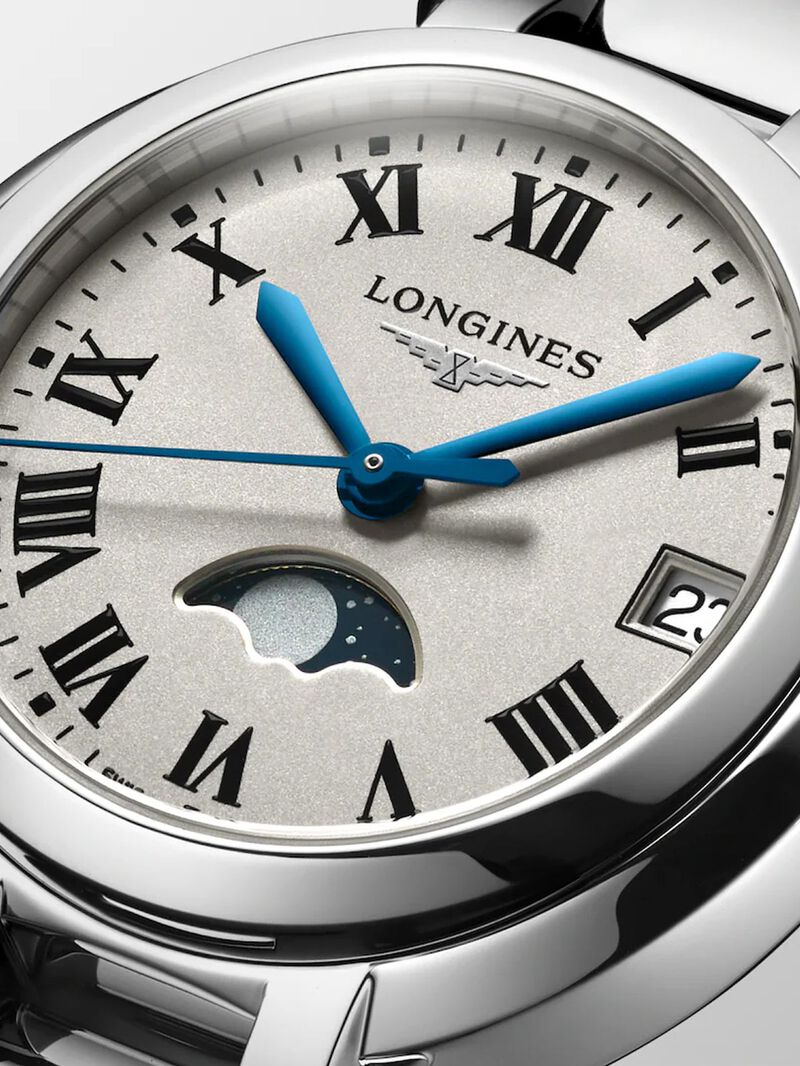 Longines Primaluna stainless steel watch with sapphire crystal and automatic movement image number 6