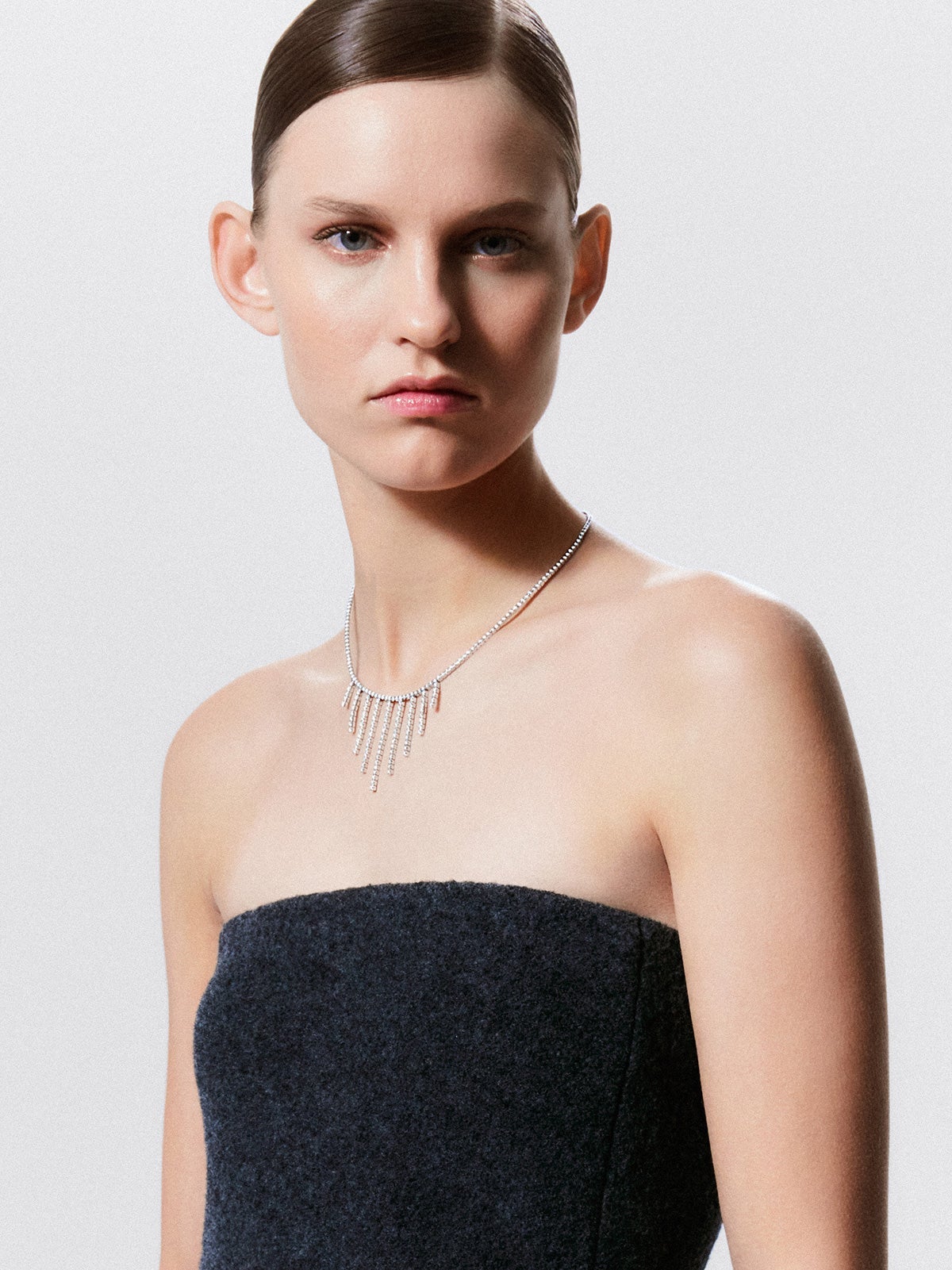 White Gold Necklace with Diamonds from the Old Guard Tango