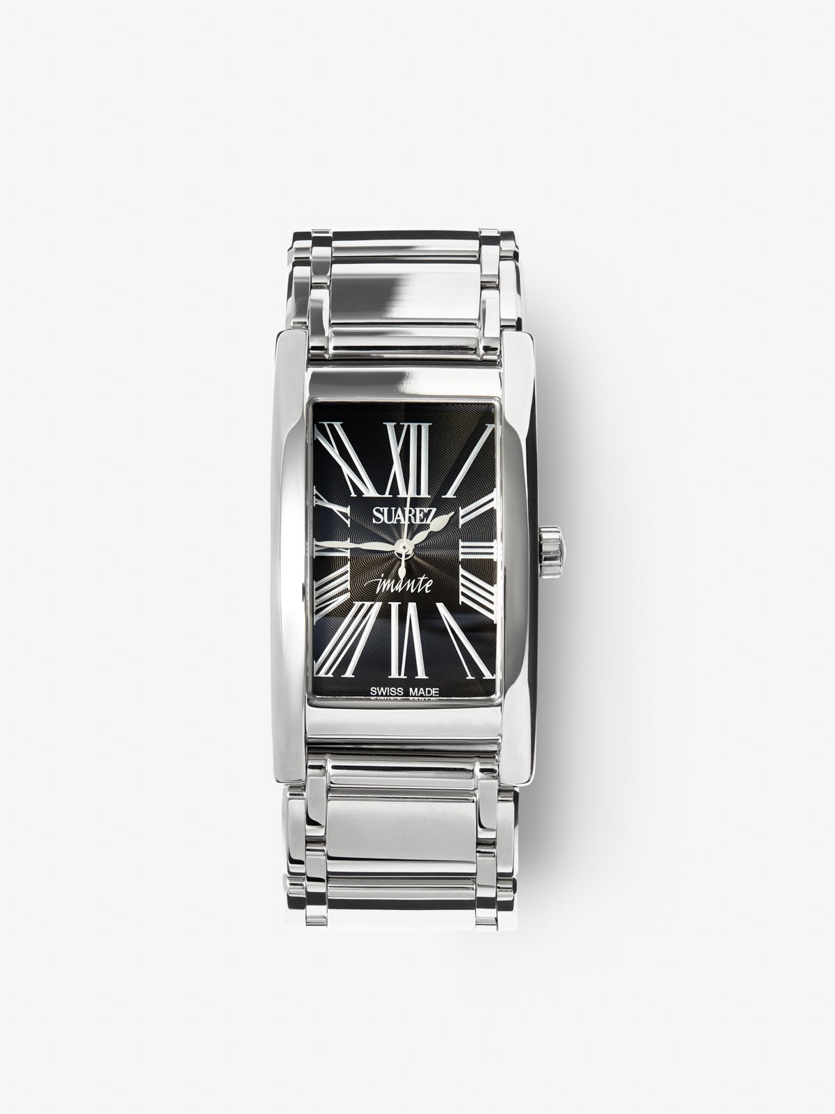 Stainless steel watch with sapphire glass and quartz movement