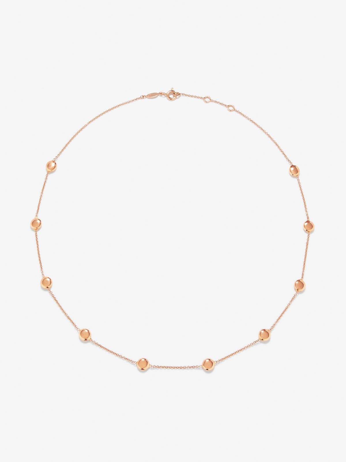 18kt rose gold pendant