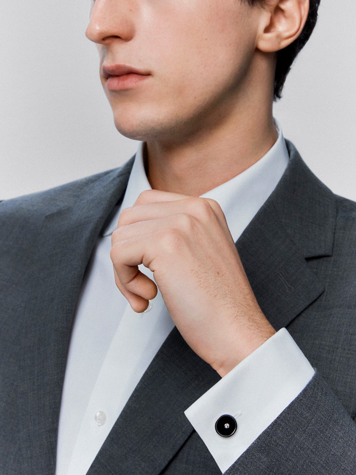 925 Silver and Onyx Cufflinks