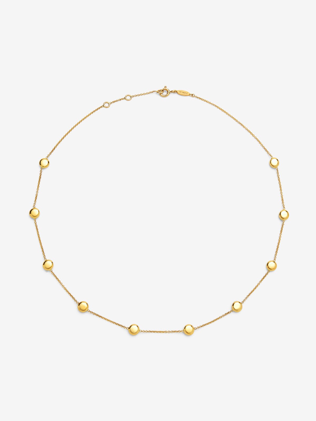 18K yellow gold necklace